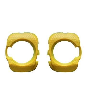 TEAMWILL 1 Pair Yellow Walkable Cleat Covers/Protection Fit for Speedplay Zero & Ultra Light Action