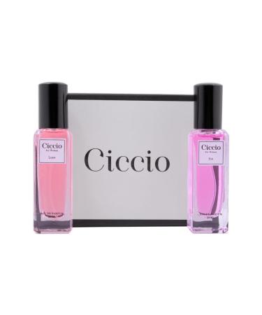 Ciccio Premium Long Lasting Luxury Fragrance Premium Eau De Perfume Spray For Women Luxe n Sin_20Ml X 2 Pc Combo Gift Pack - Buy Online on GoSupps.com