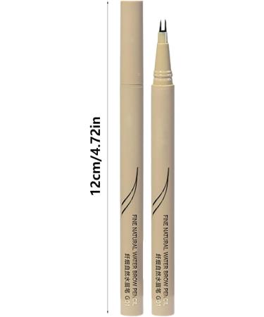 Double Tip Eye Lash Pencil - Ultra Fine Eyeliner | Smudge Proof Long Lasting Eye Makeup Liquid Eyeliner Ultra Fine Smooth Waterproof Eyeliner for Women Girls Eye Makeup Rowces Coffee - Buy Online on GoSupps.com