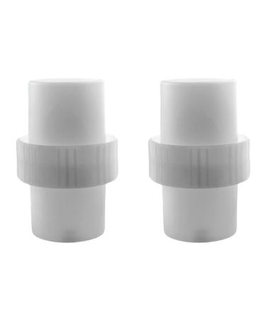 Lot de 2 adaptateurs de raccord de tuyau de piscine en ABS pour pompes de piscine tuyaux vide