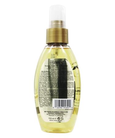 Organix Ogx Moroccan Argan Oil 4 oz - Weightless Dry Oil | Nourishing Treatment - Buy Online on GoSupps.com