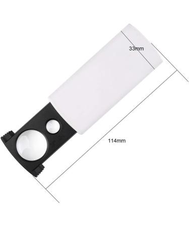 Magnifying glassPortable 20X Folding Magnifier an LED Light Hand-held HD 20x Zoom Lens Magnifying Glass 45 Times with a Three Button Batteries Uv lamp Very Suitable for The Elderly - Buy Online on GoSupps.com
