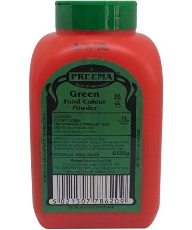 Bright RED and GREEN Preema Food Colour Powder Tubs 500g | 500g x 2 Tub | |You can decorate your christmas cake |High qulity premium product | Suitable for vegetarians. - Buy Online on GoSupps.com