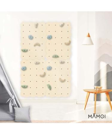 Mamoi Climbing Handles - Via Ferrata for Climbing Walls | Kids Climbing Handles | 4/8 Piece Boulder Stones | CE Certified | Made in EU - Buy Online on GoSupps.com