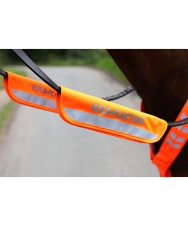 Shires High Vis Bridle/Rein Bands Pair One Size Yellow - Buy Online on GoSupps.com