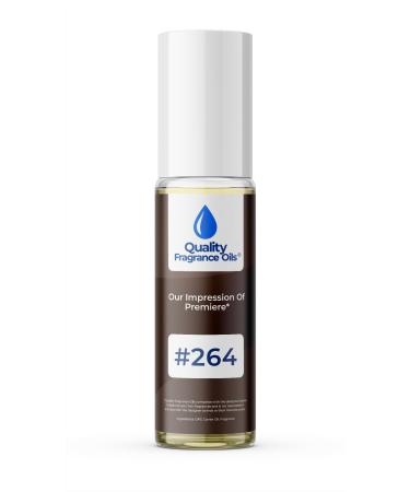 Quality Fragrance Oils' Impression #264 Inspired by Premiere for Women (10ml Roll On) Premiere for Women Impression #264 0.34 Fl Oz (Pack of 1)
