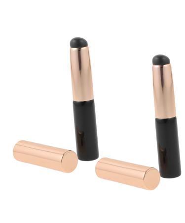 Beatifufu Round Head Silicone Lip Brush Concealer Brush Wand Lip Brush for Women Lipstick Applicator Wands Women Makeup Tools Lip Makeup Lip Gloss Applicator Makeup Brush for Women