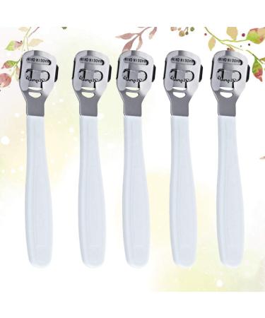 Exceart Metal Spatula Set - 5-Piece Pedicure Tools for Smooth Feet | Heel Scraper Corn Cutter & Razor for Hard Skin - Buy Online on GoSupps.com