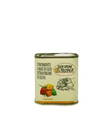 Spicy Calabrian Chili Oil - Italian Extra Virgin Olive Oil Flavored with Chili Habanero - Gourmet - Delizie Vaticane di Tropea 175ml
