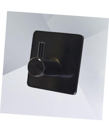 Alipis Stainless Steel Hooks Suction Hooks Wall Mount Single Hooks Hook up European Style Wall Hanging medium Black - Buy Online on GoSupps.com