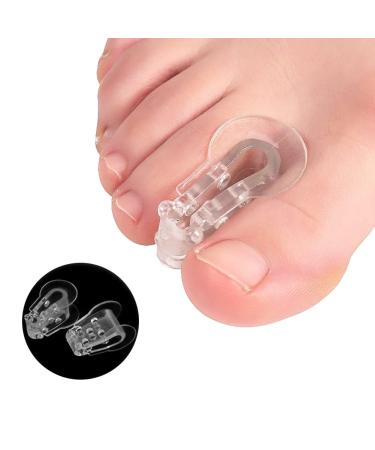 HDYS 2x Toe Spreader - Bunion Corrector & Hallux Valgus Foot Care Protector for Perfect Pedicure | International Shipping Available - Buy Online on GoSupps.com