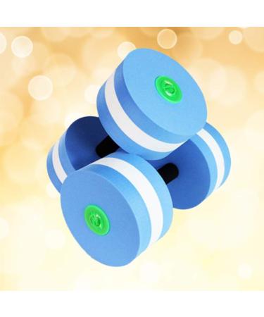 BESPORTBLE 2pcs Water Dumbbells Aquatic Exercise Dumbell Water Aerobic Exercise Foam Dumbbells Pool Resistance Water Fitness Equipments for Swimming Water Yoga Rosy - Buy Online on GoSupps.com