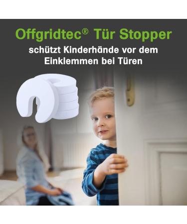 5 Set Offgridtec Door Stoppers - Robust Foam Safety Clamps for Child Protection | Door Window & Drawer Safety Solutions - Buy Online on GoSupps.com