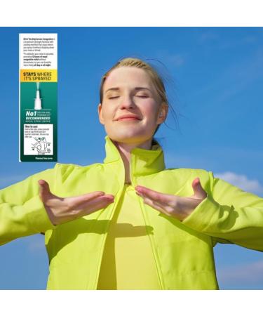 Three Pack Nasal Congestion Relief Sprays - 20ml Each + FREE Nasal Inhaler | Fast International Shipping - Buy Online on GoSupps.com