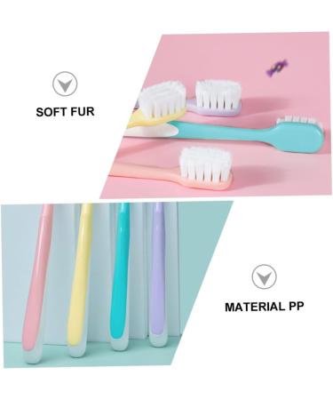Frcolor 4-Pack Soft Cotton Nylon Toothbrush Set - Ideal Oral Care for Children & Teens | Lively Family Toothbrushes for Gentle Cleaning - Buy Online on GoSupps.com