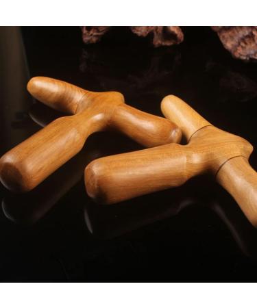 Premium Manual Wooden Massagers - Deep Tissue Neck Back & Foot Relief - Buy Online on GoSupps.com