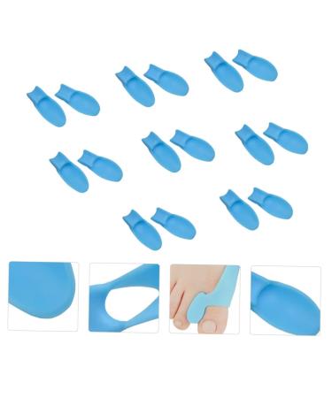 Healifty 8 Pairs Silicone Thumb Valgus Care Toe Spreaders - Orthotic Toe Covers for Bunion Correctors and Protector for Men - Students Prime Supplies - Buy Online on GoSupps.com