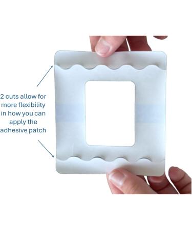 30pk Waterproof Adhesive Over Patches for Tandem Mobi Sleeve | Transparent Breathable & Long Lasting - Buy Online on GoSupps.com