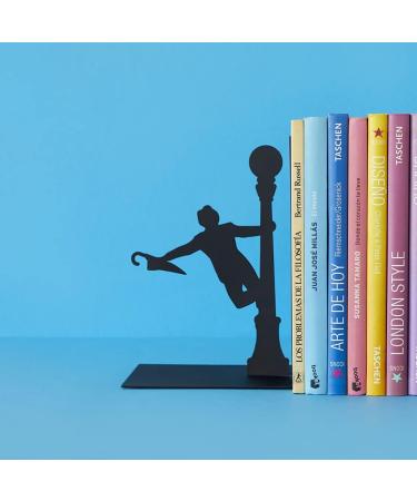 Buy Balvi Bookend 'Singing In The Rain' - Black Decorative Metal for Stylish Home & Office Storage | International Shipping Available - Buy Online on GoSupps.com