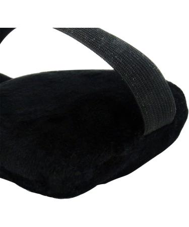 Weighted Sleep Mask with Glass Bead Filler - Black | Block Out Light and Fall Asleep Faster - Buy Online on GoSupps.com