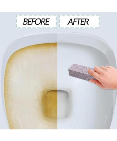Strong Cleaning Pumice Stone Pumice Stone for Toilet Cleaning Suitable for Cleaning Toilet Bathroom Kitchen Sink Grill (2pcs with Handle) - Buy Online on GoSupps.com