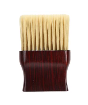 Demeras Barber Brush Neck Barber Cape for Men 14x9x4 Professional Hair Dust Cleaning Sweeping Brush Neck Face Hair Remover Brush