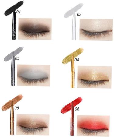 FOMIYES 12 Pcs Waterproof Eye Liner Pencil Waterproof Eye Shadow Pen Set Lipstick Pen Water Proof - Buy Online on GoSupps.com