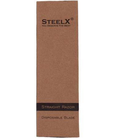 Cut Throat Razor by SteelX Organic Wooded Straight Razor Professional Barber Razor Premium Quality Straight Edge Razor Moustache & Beard Shaving Razor Single Blade Razor & Blades Not Included - Buy Online on GoSupps.com