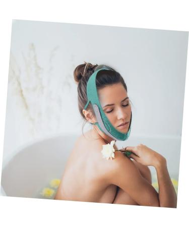 Didiseaon 1pc Thin Belt Aging Women Lift Slimmer Shaper Band Chin Strap Belt Strap Graphene Compact Woman Line Ribbon Stretch 60X10.5X1cm Green - Buy Online on GoSupps.com