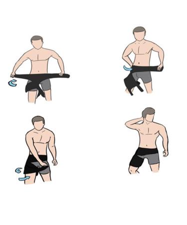 Mobestech Hip Protective Strap - Nerve Support Brace for Women | Adjustable Groin & Hamstring Pain Relief Sleeve - Buy Online on GoSupps.com