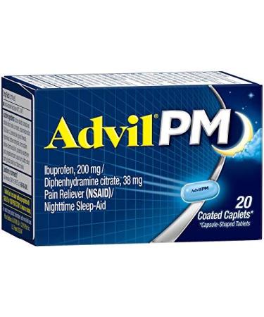 Advil PM - 20 Coated Caplets