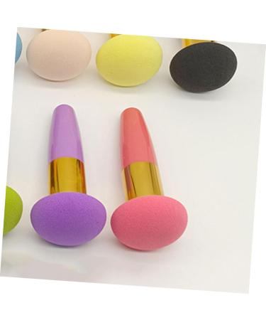 VINTORKY Beauty Egg Brush Pen Sponges Makeup Blender Makeup Sponge Blending Sponges Foundation Sponge Brush Make up Sponges for Face Makeup Tools Foundation Powder Puff Sponge - Buy Online on GoSupps.com
