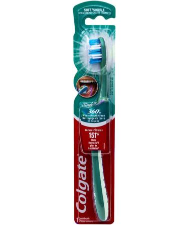 Colgate 360 Ultra Compact Toothbrush - Soft Bristles - 1 Count - Buy Online on GoSupps.com
