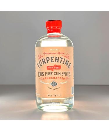 Creekwood Naturals 100% Pure Gum Spirits of Turpentine - 16 Oz Can - Buy Online on GoSupps.com