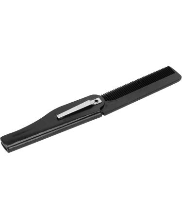 Portable Folding Hair Brush Smooth Oil Hair Mustache Beard Styling Comb Pocket Size for Men and Boys - Buy Online on GoSupps.com