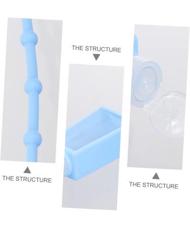 Ipetboom Travel Hand Wash 1 Set Silicone Bottle Travel Bottles Keychain Travel Size Silicone Travel Bottle Case Soap Liquid - Buy Online on GoSupps.com