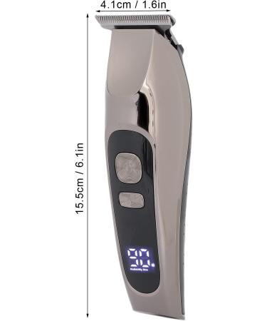Cordless Clipper Stable Durable Electric Hair Clippers Professional Steel ABS 2 Grades Speed LCD Display for Trim Hair Unique Hairstyle - Buy Online on GoSupps.com