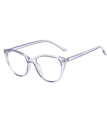 Outdoor Cat Eye Distance Polarized Myopia Sunglasses Womens Driving Polarized Gray Nearsighted Glasses Blue/Clear Lens -1.0 Diopters - Buy Online on GoSupps.com