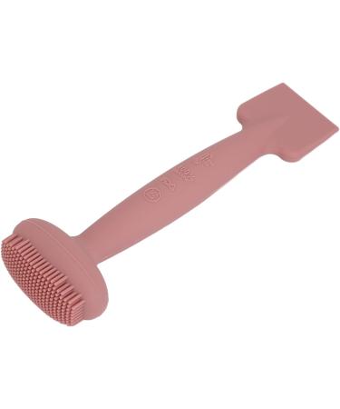 Silicone Facial Mask Brush Ergonomic Handle Dual Head Fine Brush and Flat Brush for Deep Cleansing Easy to Wash Beauty Salon Home - Buy Online on GoSupps.com