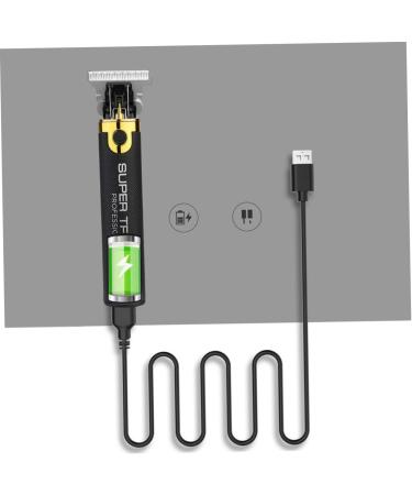 FRCOLOR 1pc Electric Razors Rechargeable Razors for Men Black Rechargeable Hair Clipper Electric Clippers Hairdressing Hair Shaving USB Clipper Body Fader Beauty - Buy Online on GoSupps.com