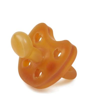 Gr npecht organic pacifier made of natural rubber BPA free without dyes jaw-friendly suction part soft shield size 1: 0-6 months (670-V1) brown - Buy Online on GoSupps.com