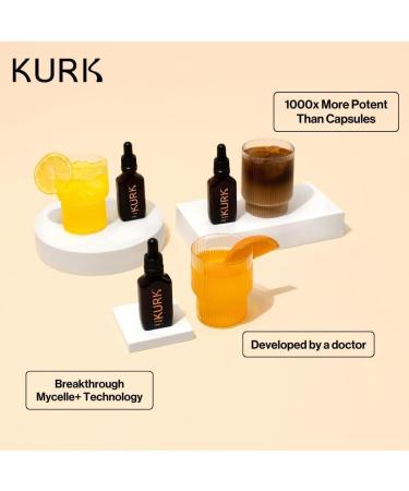 High Strength Liquid Curcumin Oil from Turmeric (Orange 1 Fl Oz) and Vitamin D3 K2 Oral Spray (Peppermint 1 Fl Oz) Bundle - Buy Online on GoSupps.com