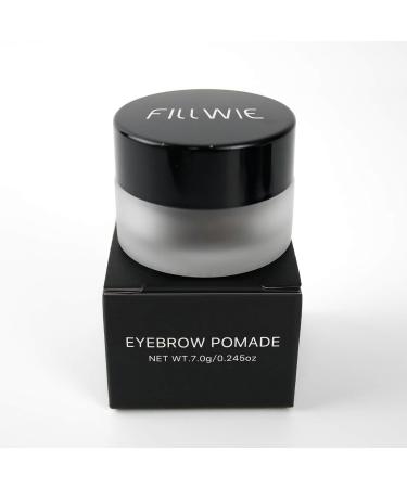 Buy Dark Brown Eyebrow Pomade - Long Lasting Smudge Proof Eye Brow Wax for Women | Precision Eyeliner & Brow Definition - Buy Online on GoSupps.com