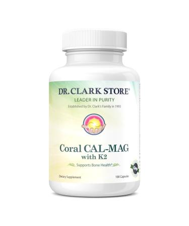 Coral Cal-Mag K2 993 mg 100 Gelatin Capsules