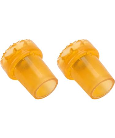 Crutch Covers Pads Wear Resistant Crutch Feet Pads Thickened Rubber 2 PCS 360 Degree Rotatable for Indoor for Canes for Outdoor (Orange) - Buy Online on GoSupps.com