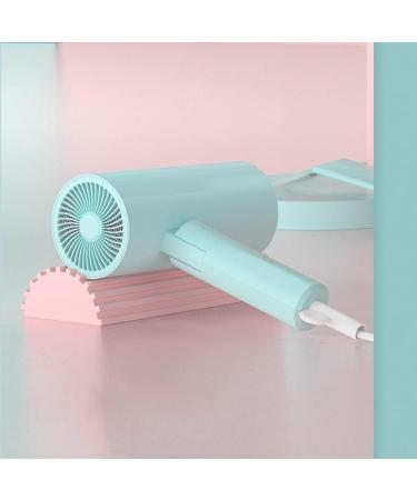 1600W Travel Hairdryer Childrens Hair Dryer Portable Mini Hair Dryer Temperature Protect Hair with 2 Speeds Low Noise Overheating Protection Cute Hair Dryers for Students Girls Friends Green Small - Buy Online on GoSupps.com