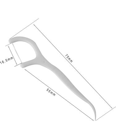 DUXMUZZ Floss Sticks Dental 100 PCS - Disposable Toothpicks for Fresh & Clean Teeth - Floss Picks for Oral Hygiene - Buy Online on GoSupps.com