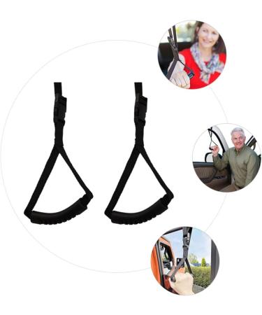 Adjustable Auto Grab Handles for Elderly - 2pcs Non-Slip Car Safety Assist Device (Black) - Buy Online on GoSupps.com