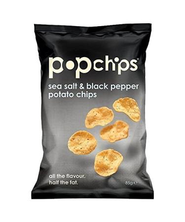 Popchips Popchips Salt & Pepper Saut Chips 85G - Pack of 2