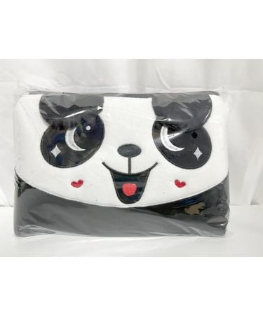 3-in-1 Portable PVC Panda Hot Water Bottle | Soft Waist Cover & Hand Warmer for Pain Relief - Ideal for Kids & Adults - Buy Online on GoSupps.com